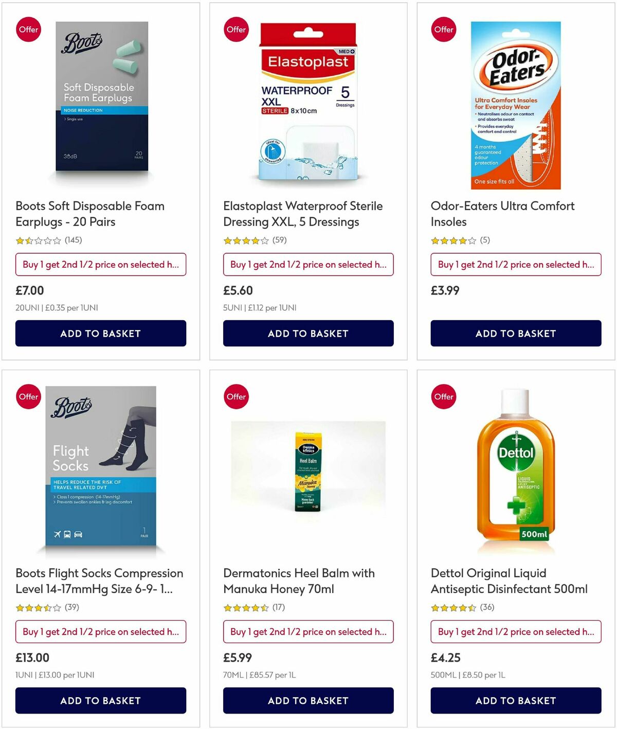 Boots Offers from 17 August