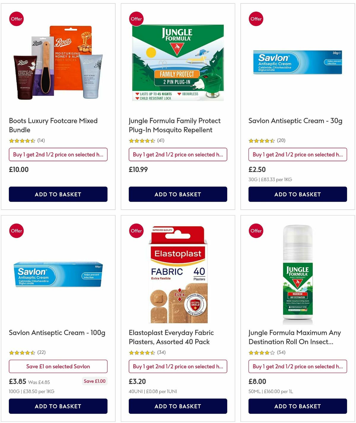 Boots Offers from 17 August