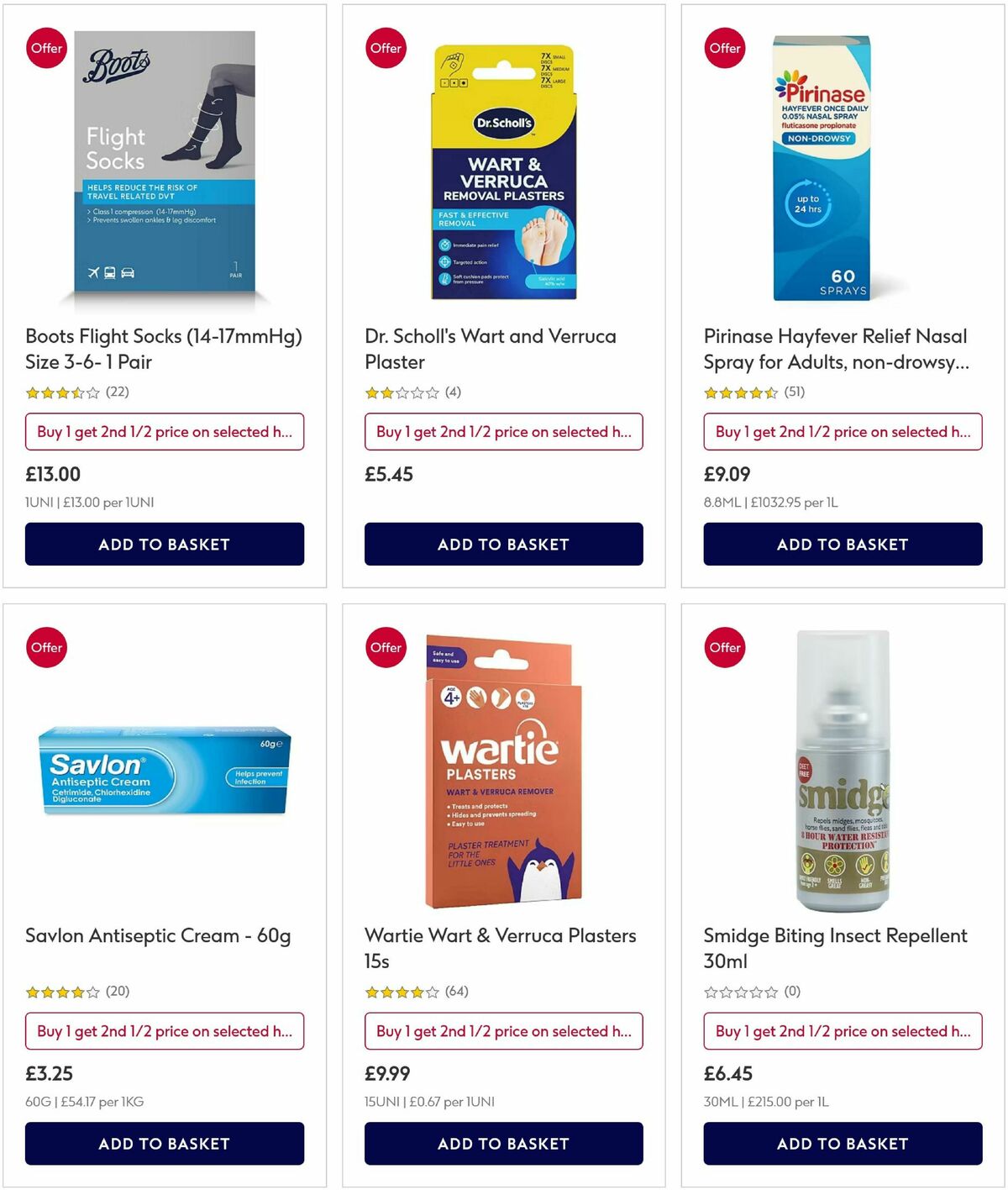 Boots Offers from 17 August
