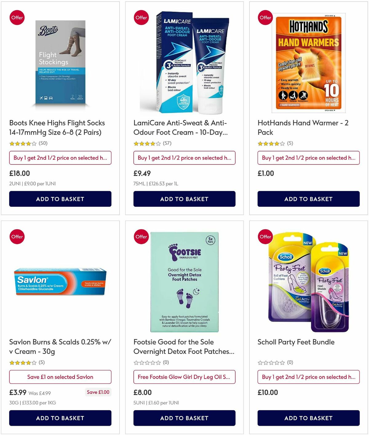 Boots Offers from 17 August