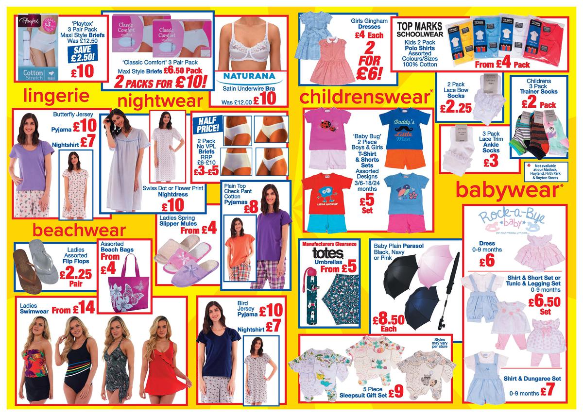 Boyes Offers from 1 May