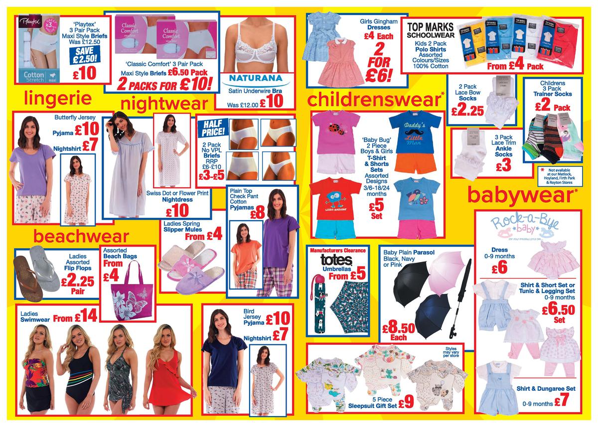 Boyes Offers from 1 May