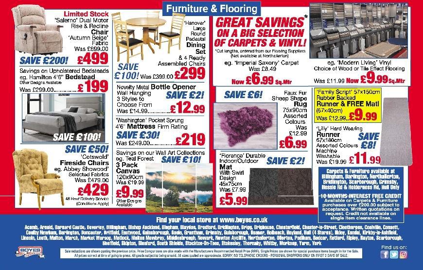 Boyes Offers from 24 August