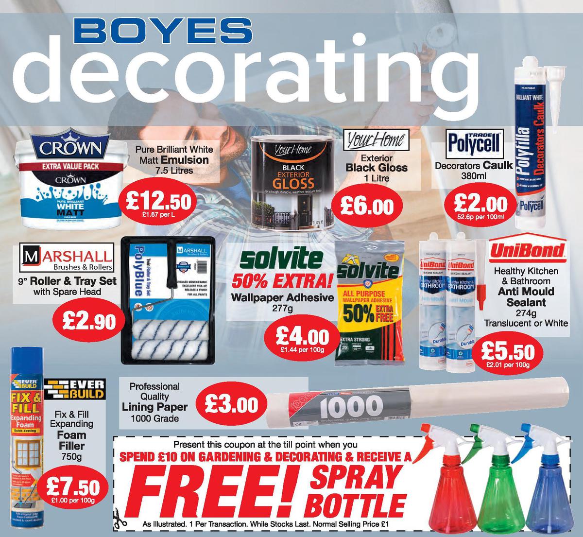 Boyes Offers from 3 March