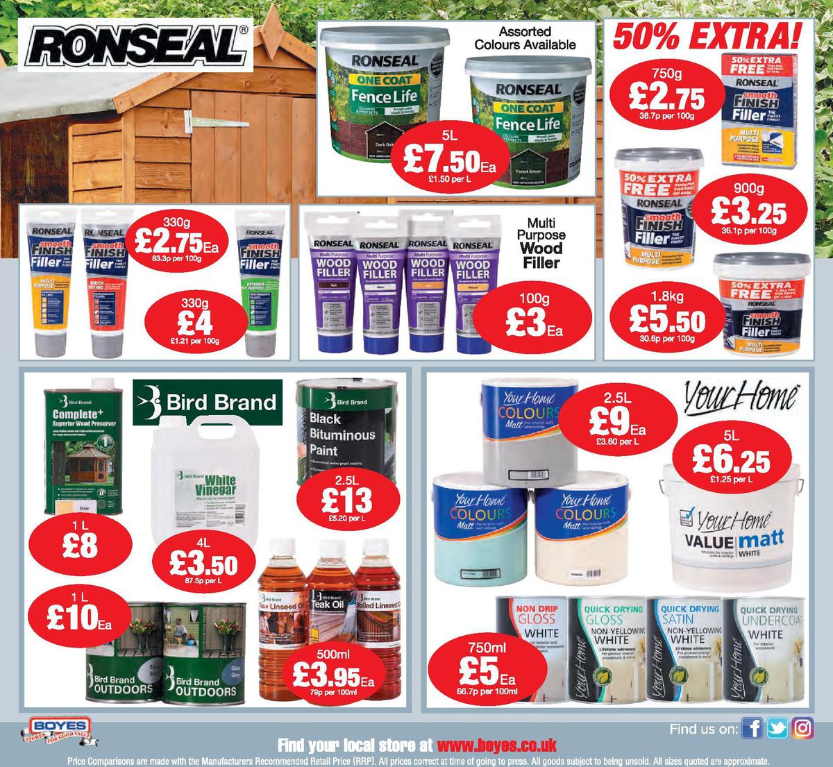 Boyes Offers from 3 March