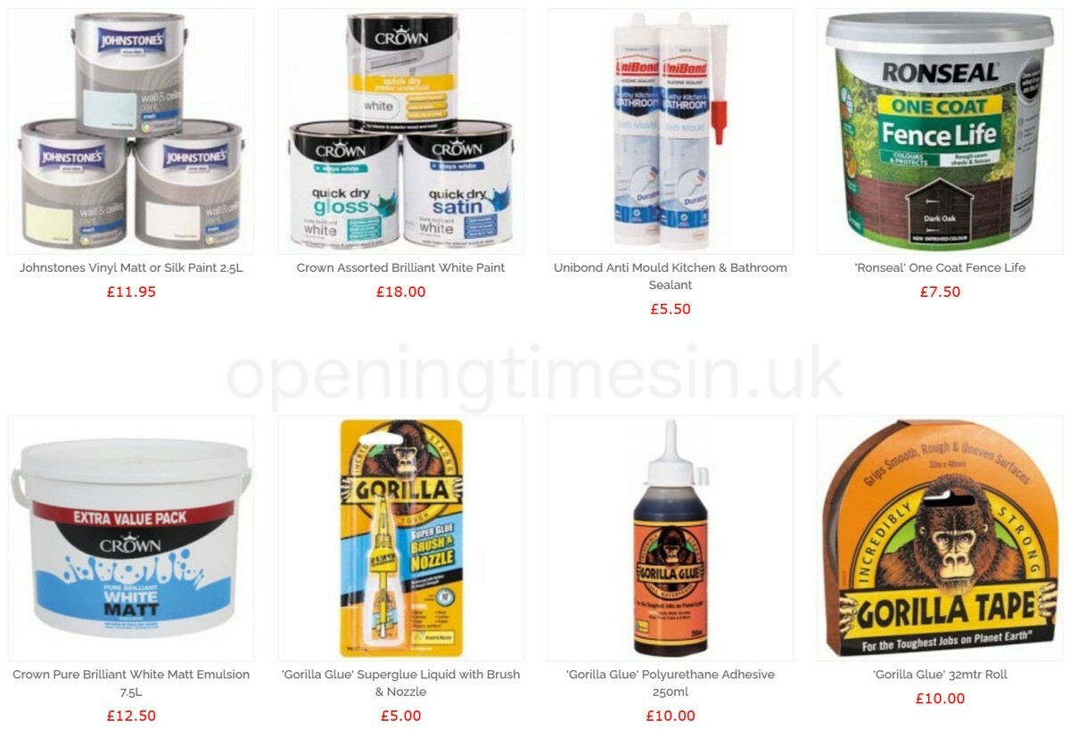 Boyes Offers from 16 March