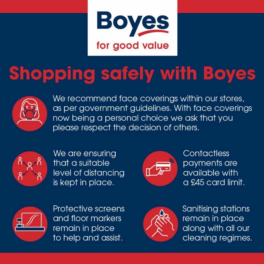 Boyes Offers from 4 August