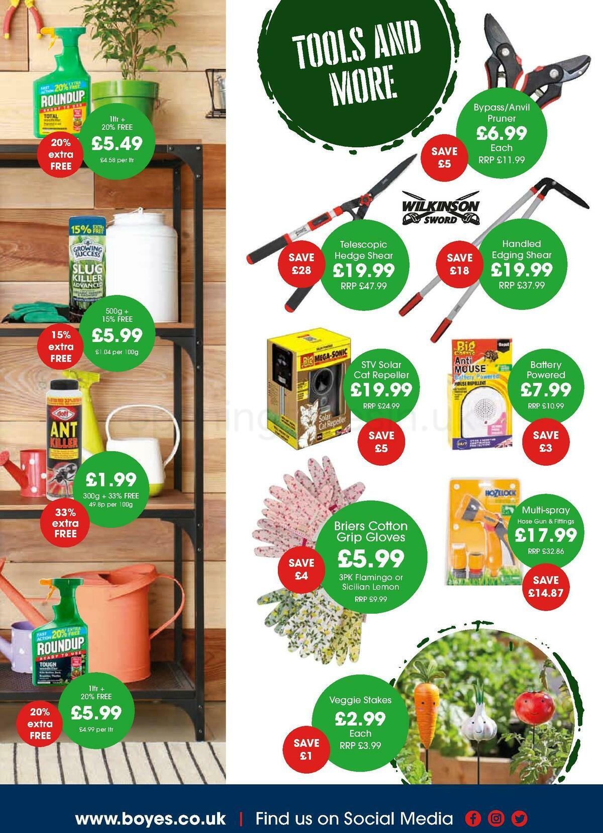 Boyes Offers from 15 March
