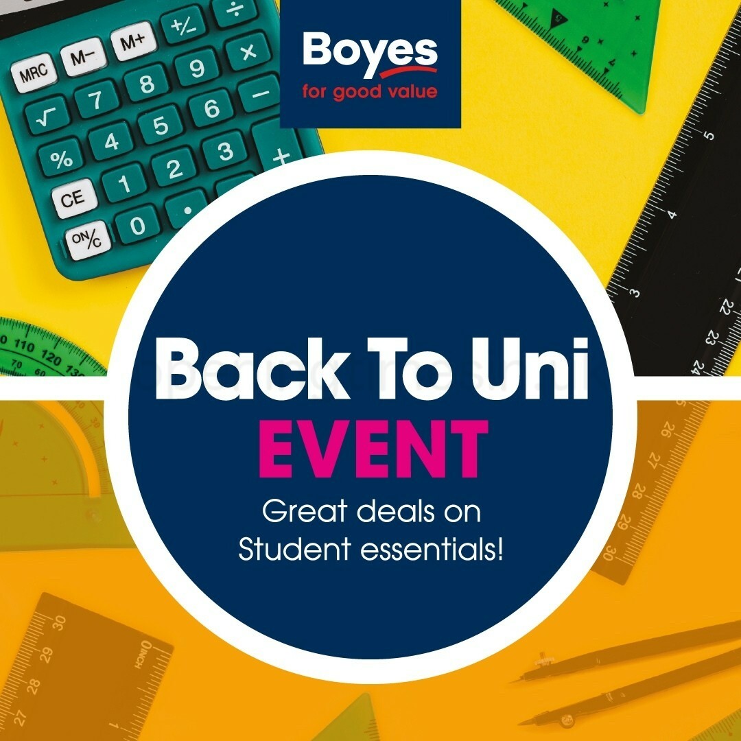 Boyes Offers from 10 August