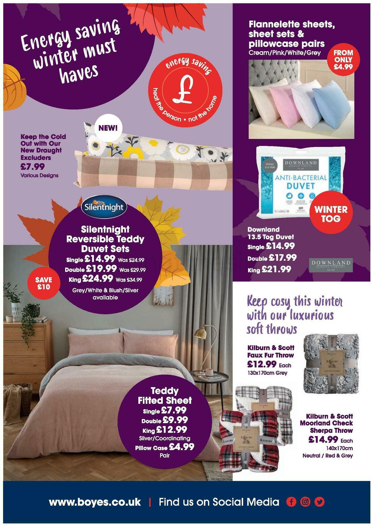Boyes Offers from 30 September