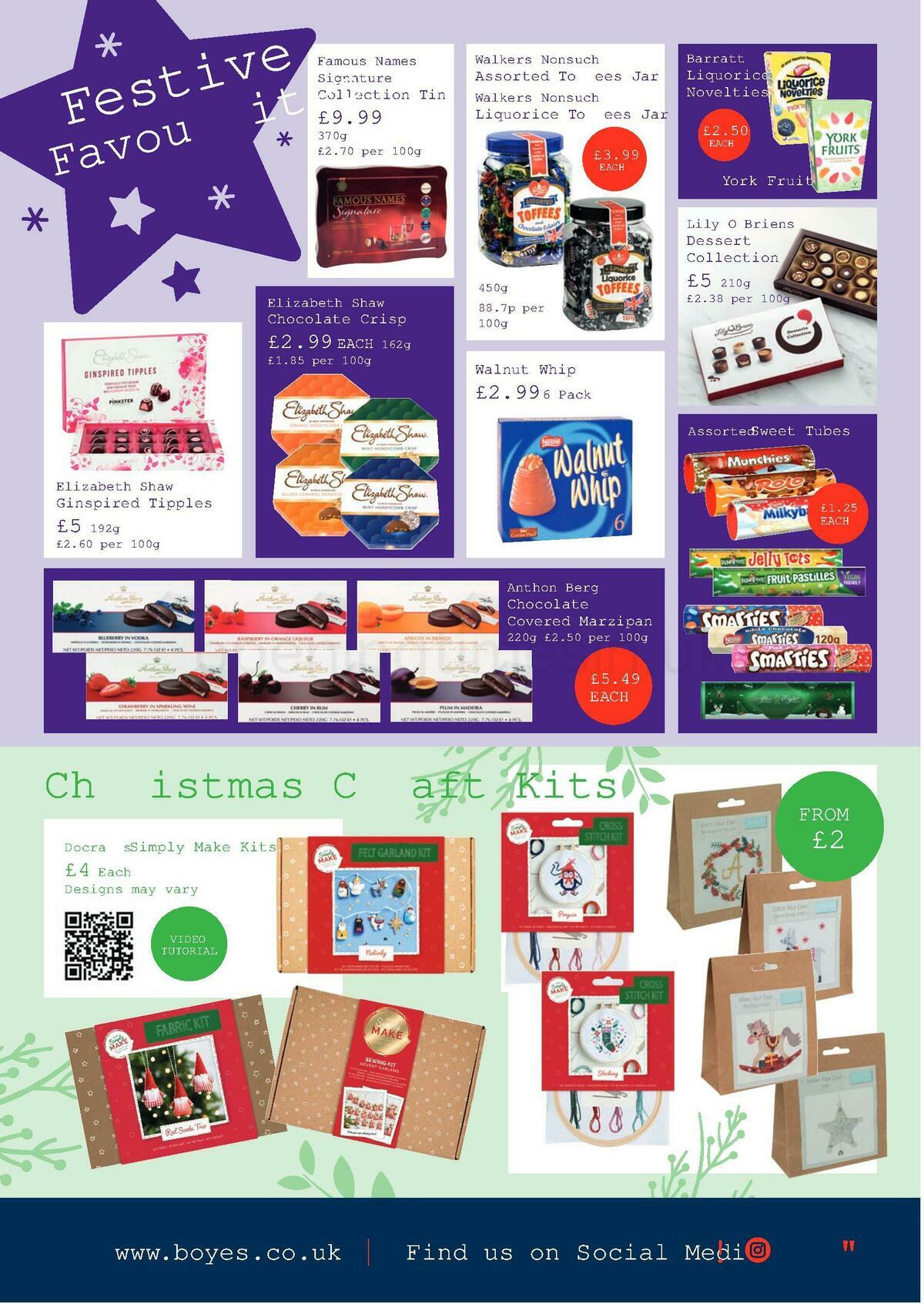 Boyes Offers from 4 November