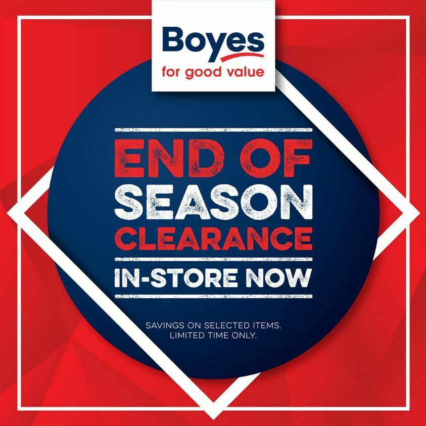 Boyes Offers from 29 December