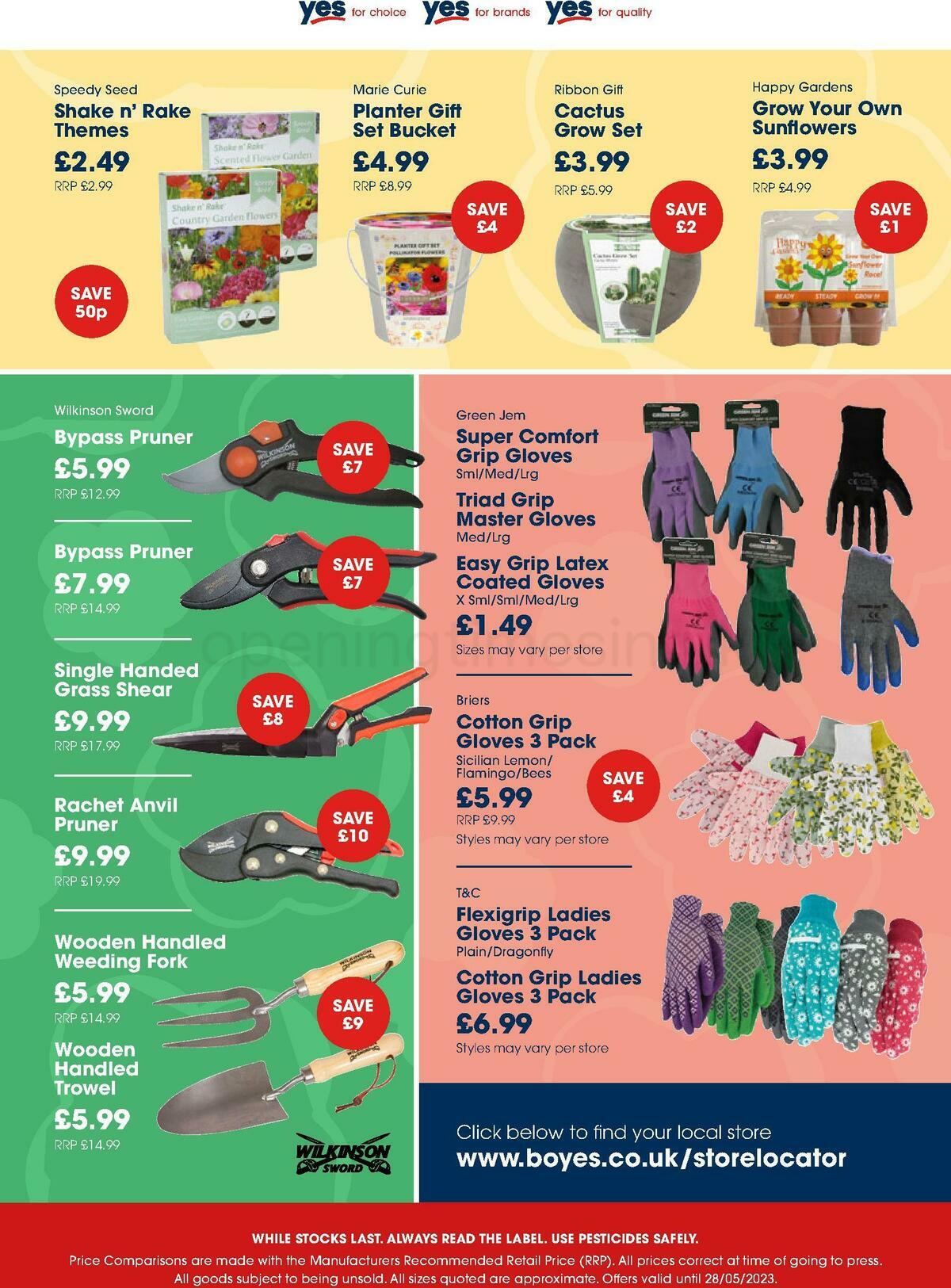 Boyes Offers from 11 March
