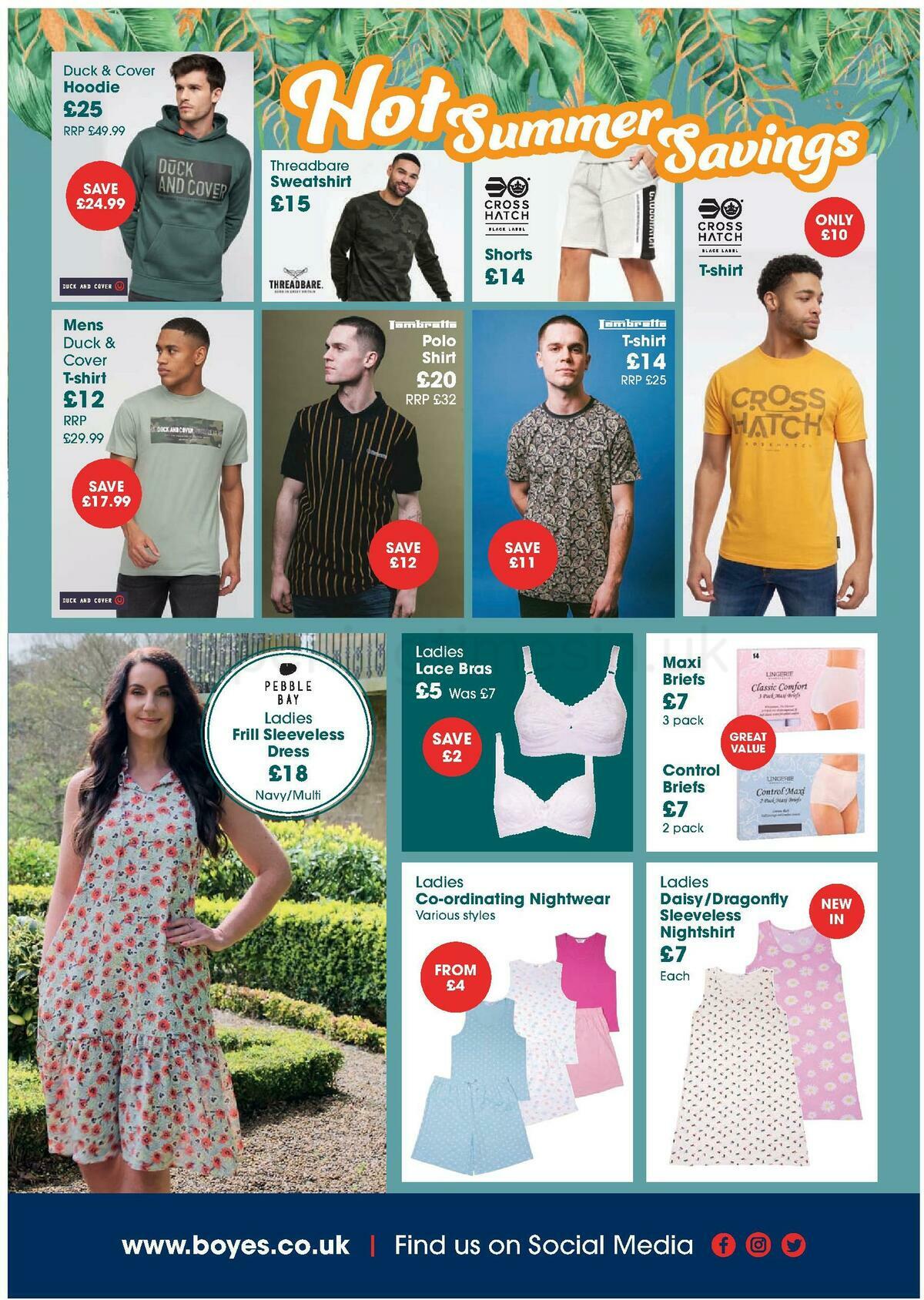 Boyes Offers from 20 May