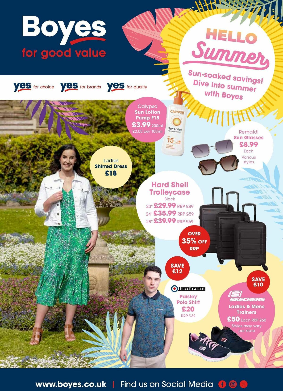 Boyes Offers from 24 May