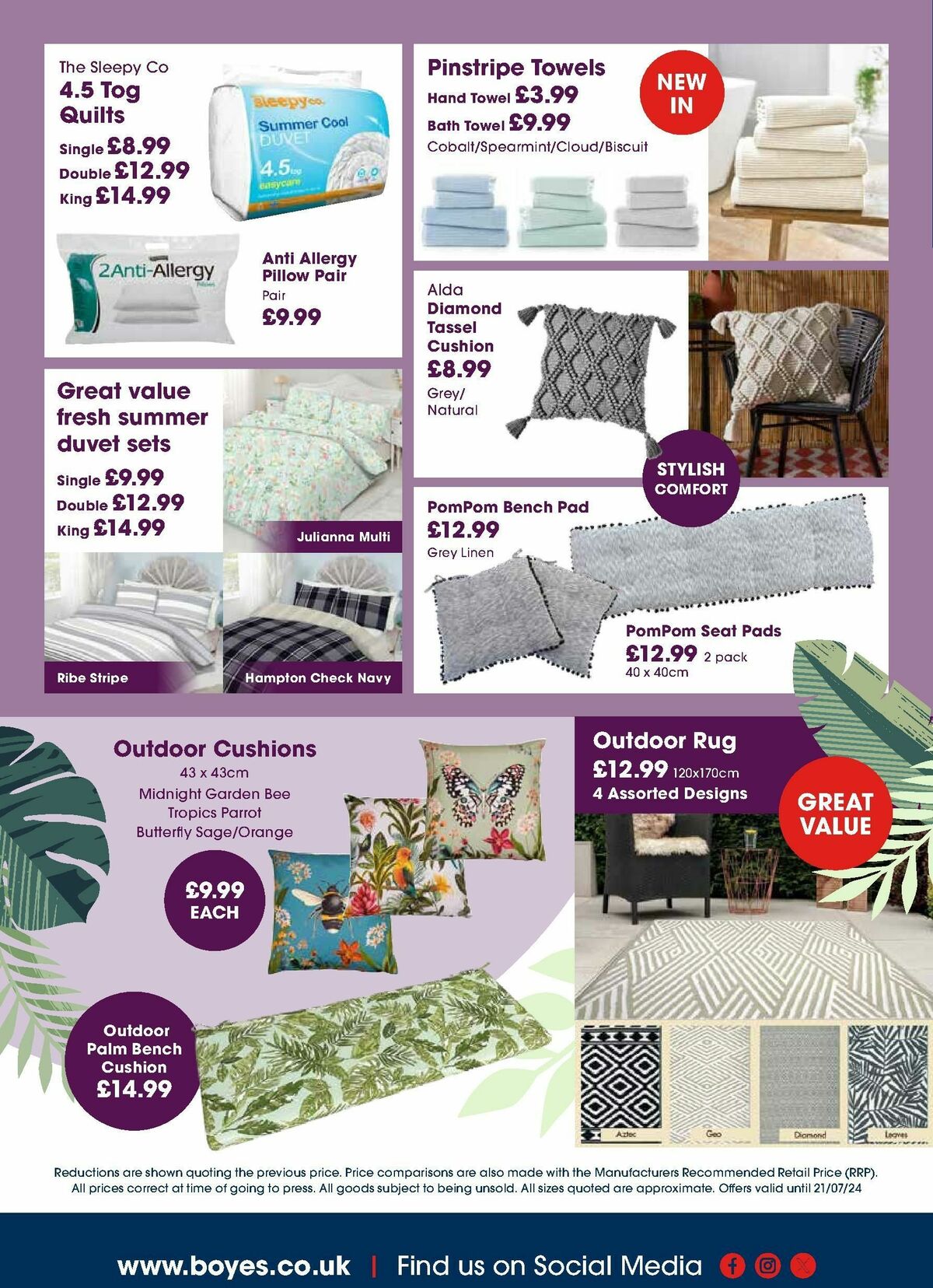 Boyes Offers from 24 May
