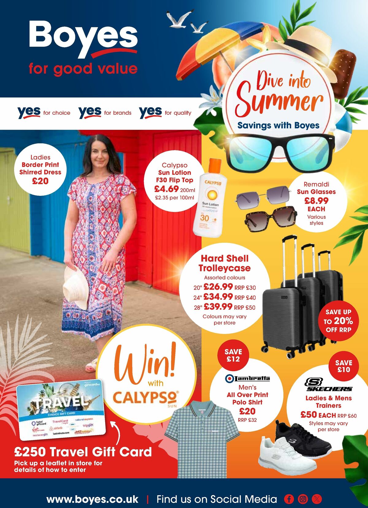 Boyes Offers from 23 May