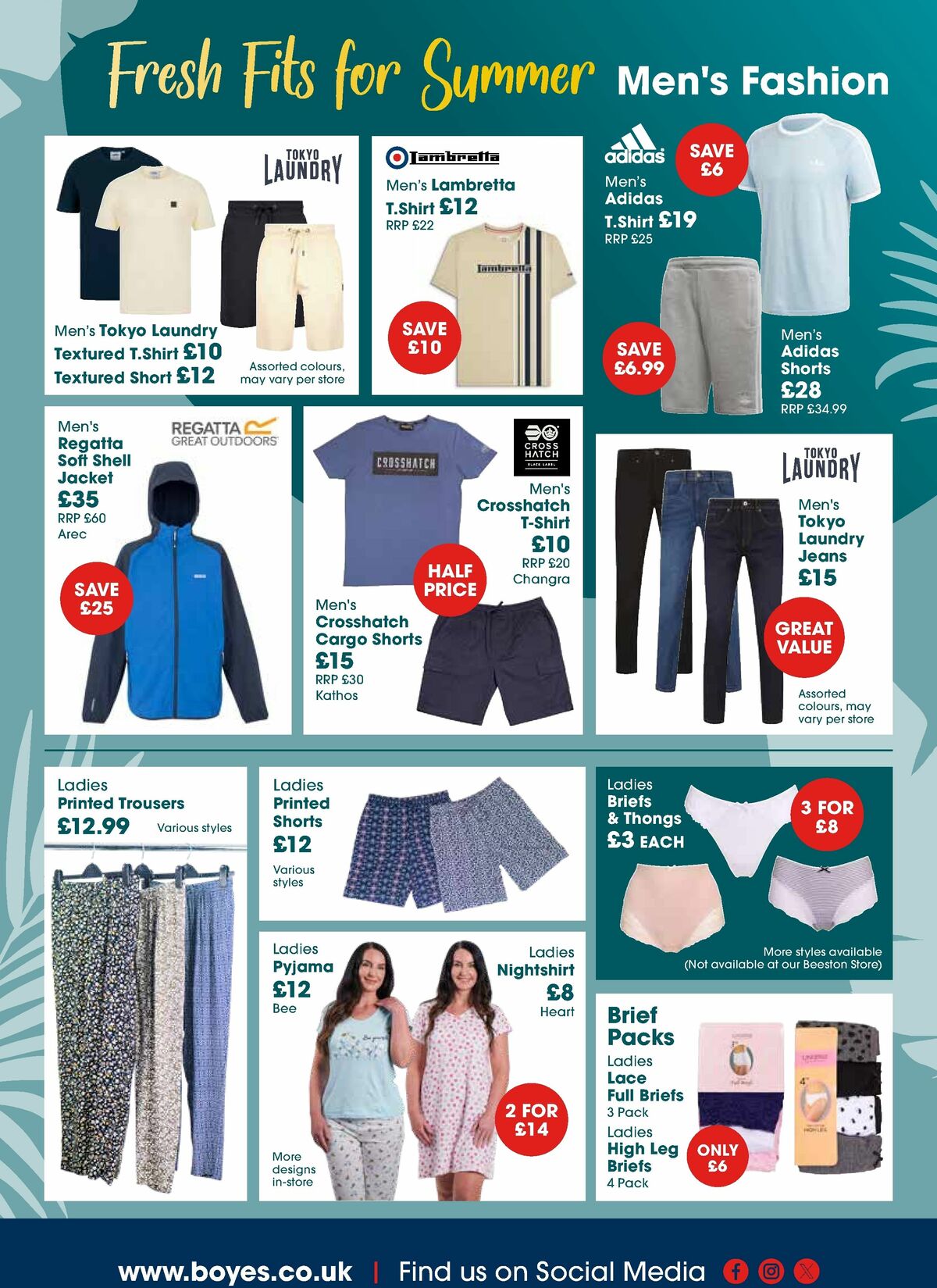 Boyes Offers from 23 May