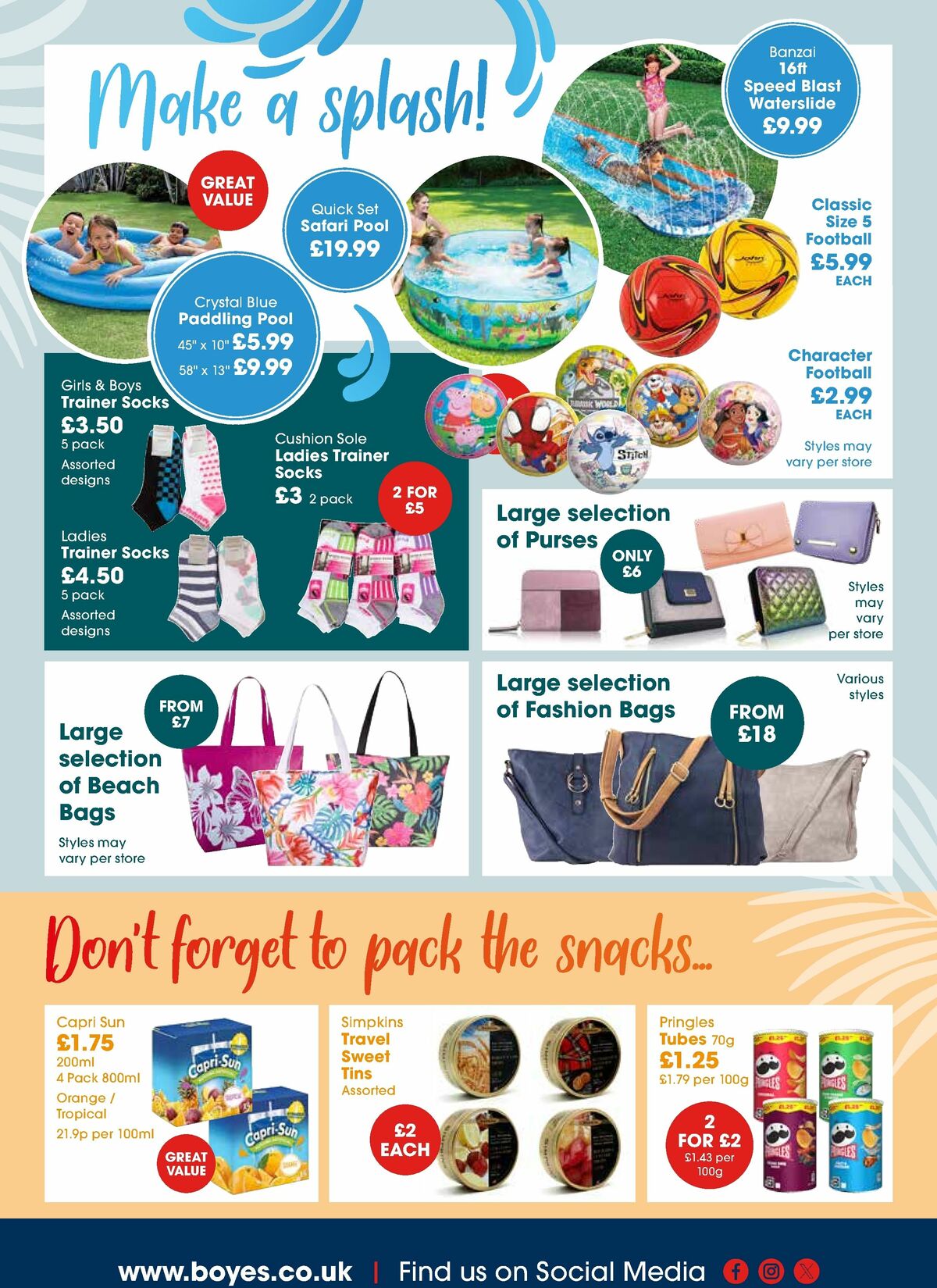 Boyes Offers from 23 May