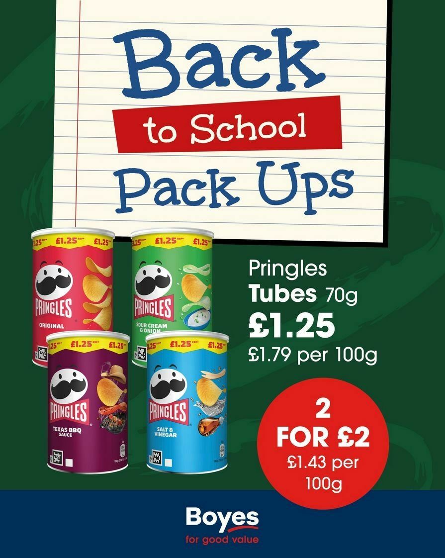 Boyes Offers from 15 September