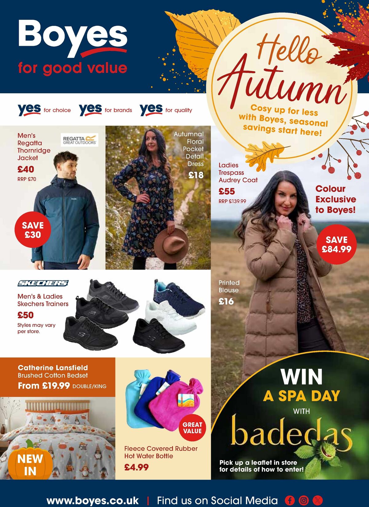 Boyes Offers from 6 October