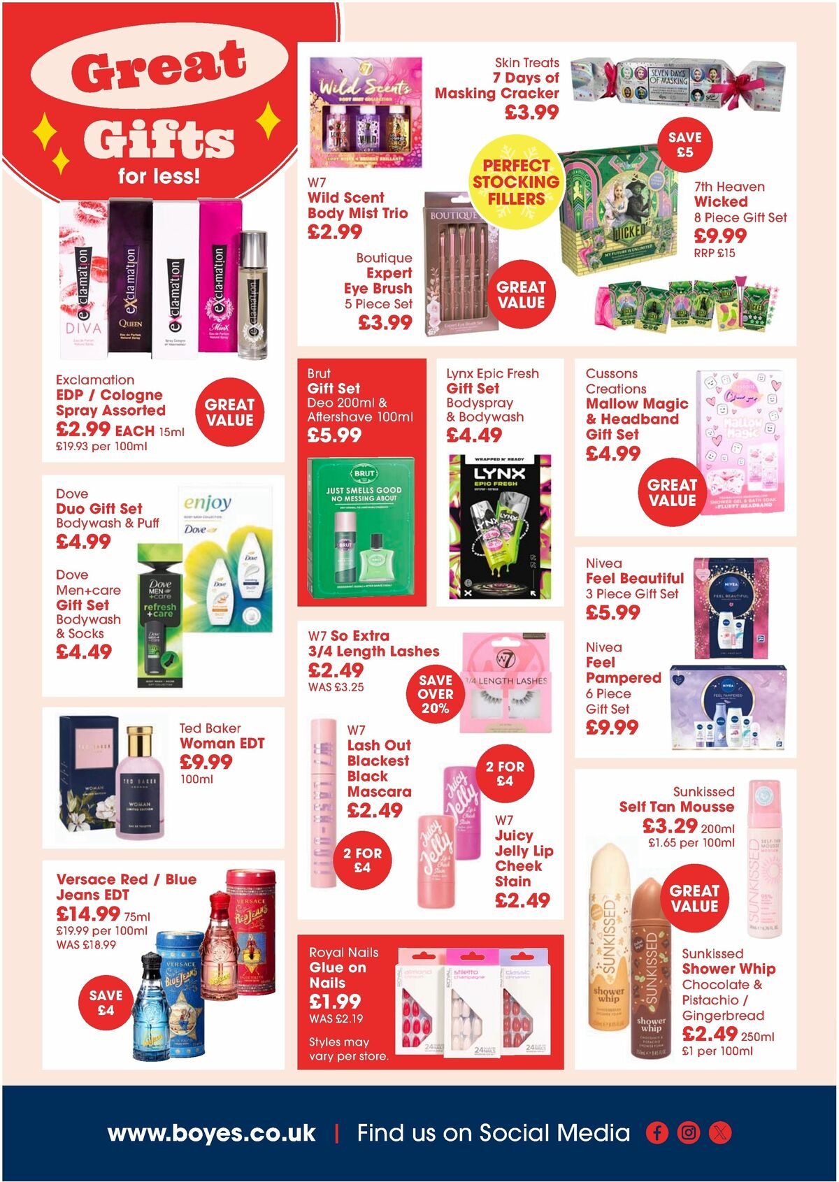 Boyes Offers from 8 November