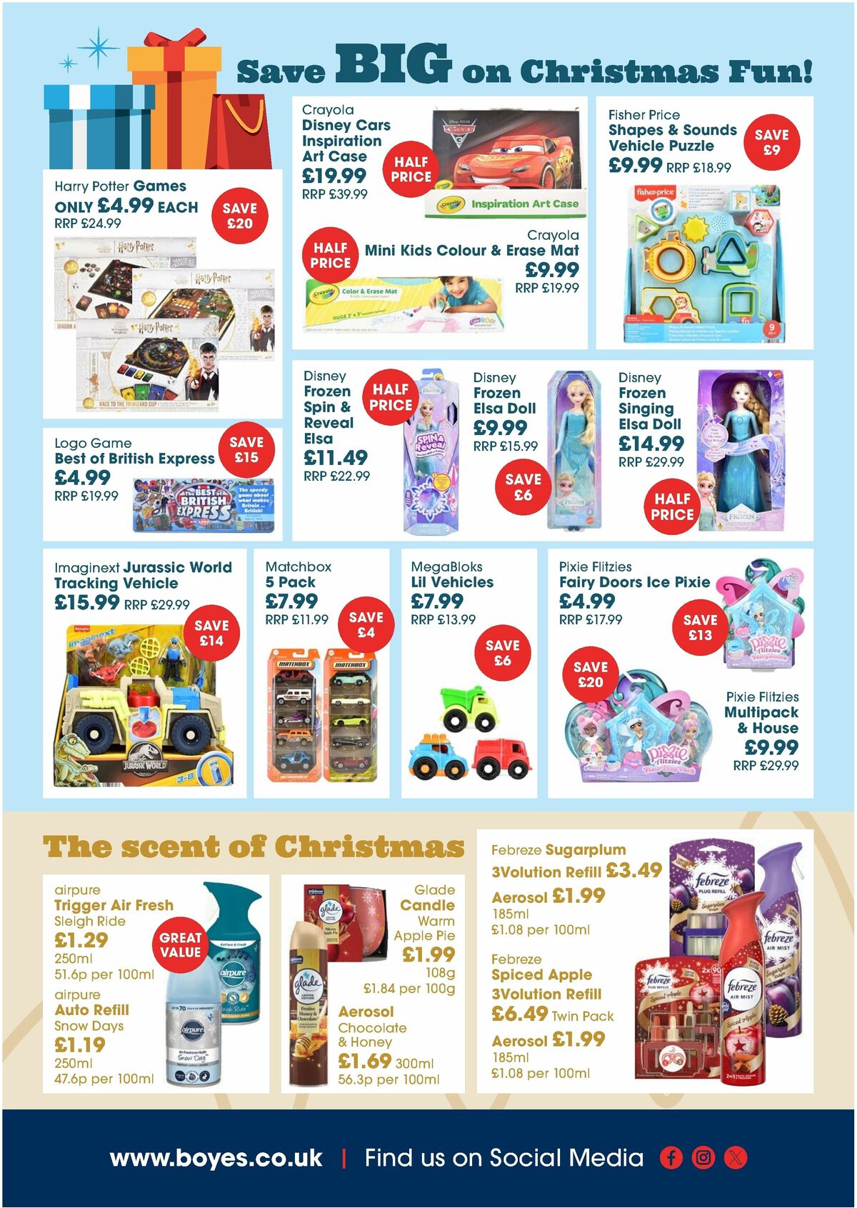 Boyes Offers from 8 November