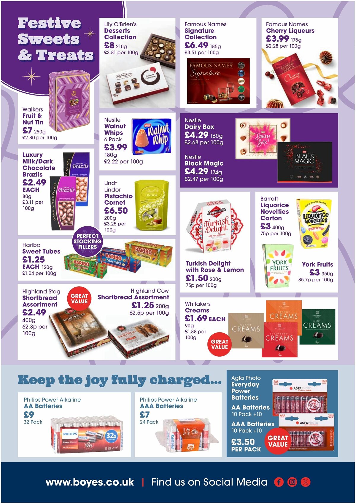 Boyes Offers from 8 November