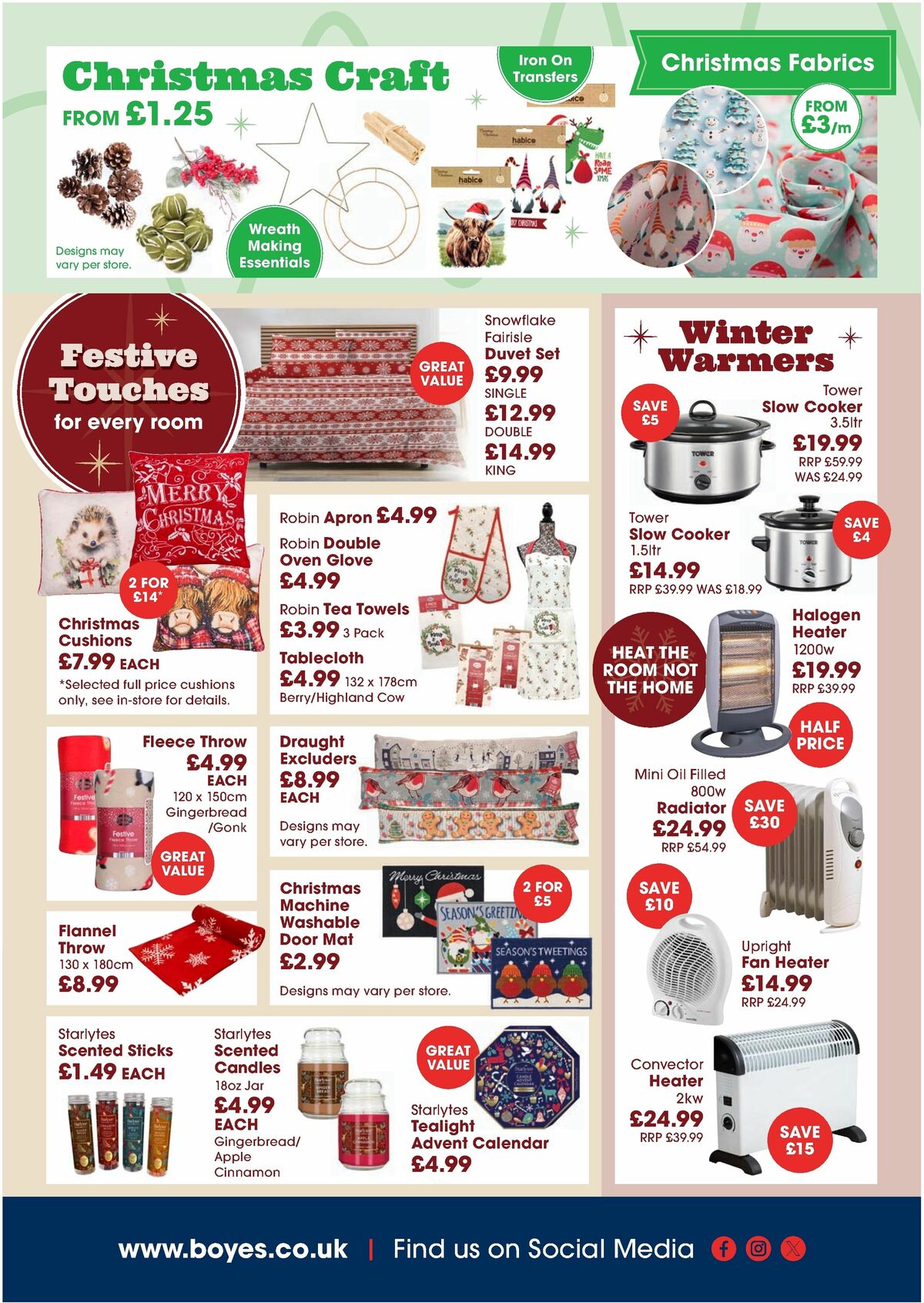 Boyes Offers from 8 November