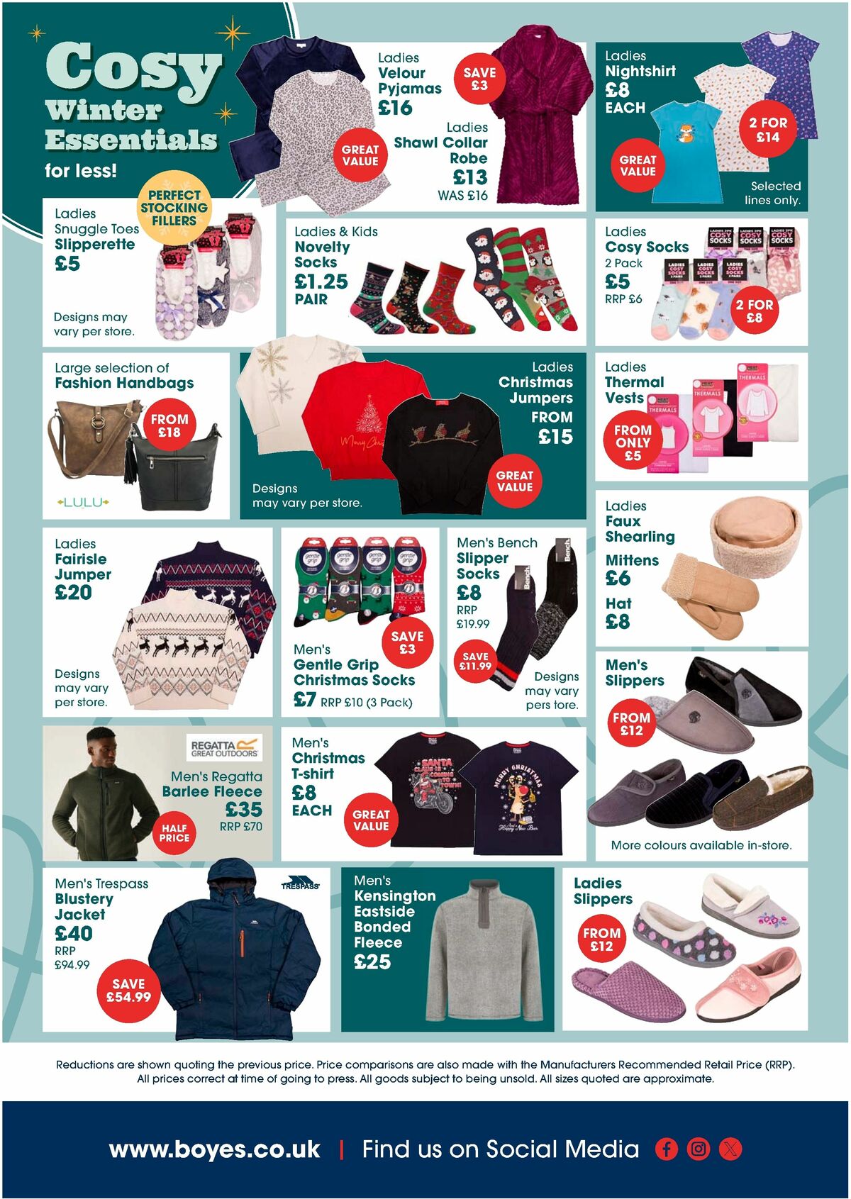 Boyes Offers from 8 November