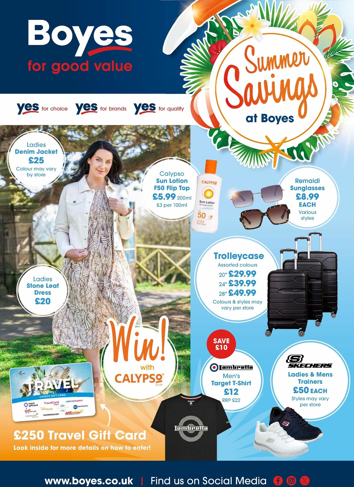Boyes Offers from 18 May