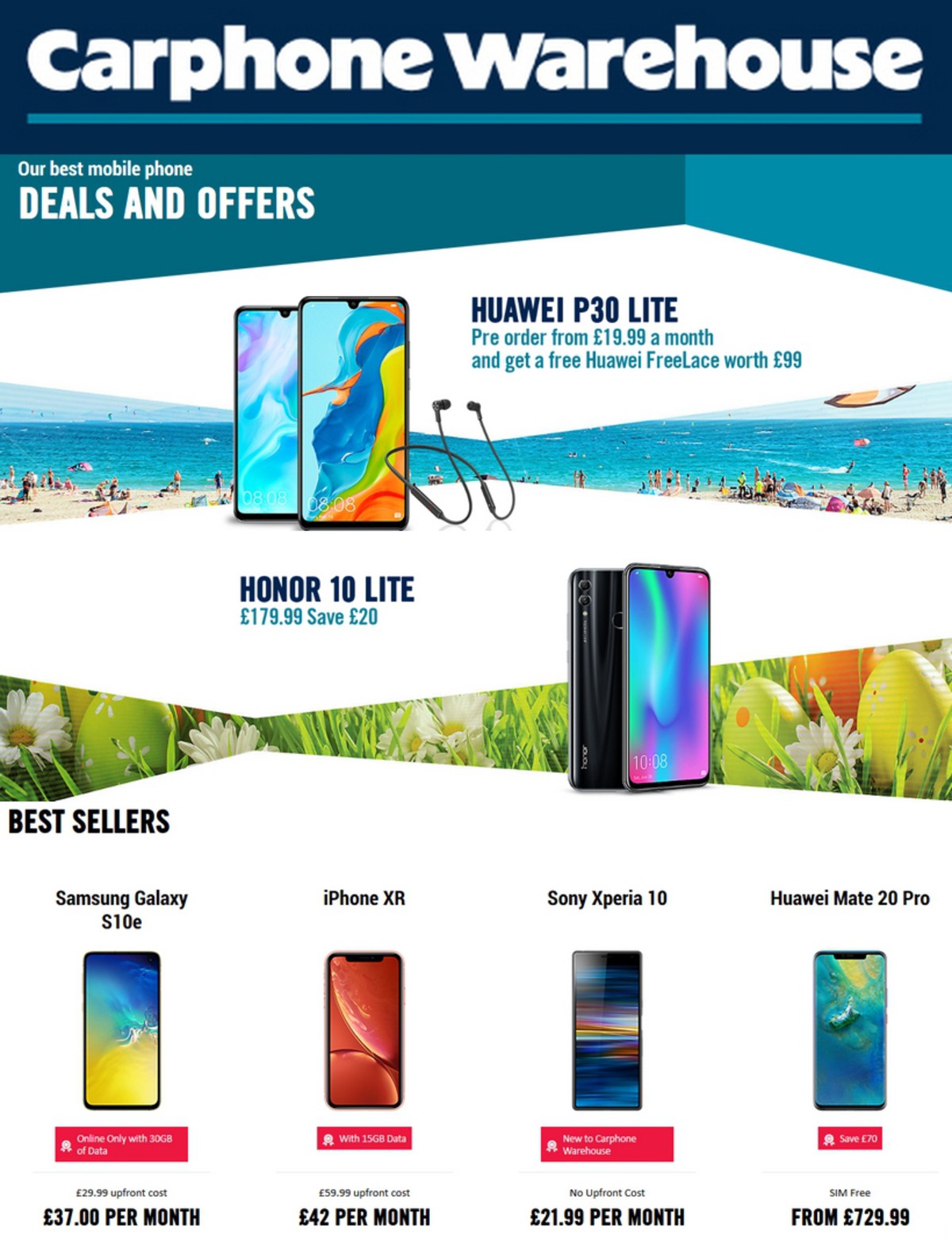 Carphone Warehouse Offers from 1 May