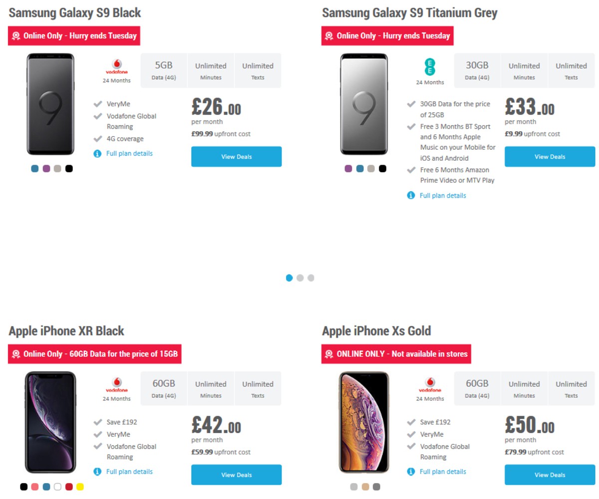 Carphone Warehouse Offers from 16 May