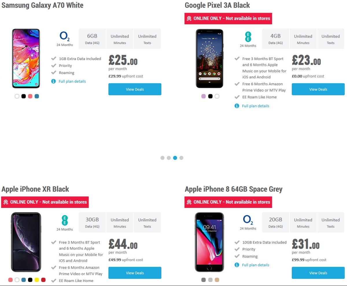 Carphone Warehouse Offers from 3 July