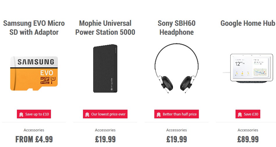 Carphone Warehouse Offers from 28 August