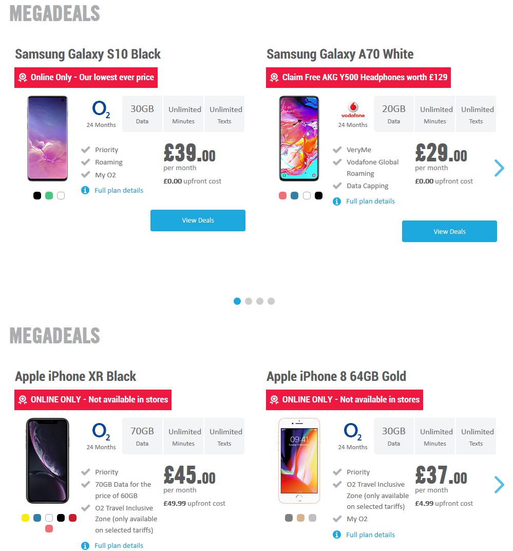 Carphone Warehouse Offers from 28 August