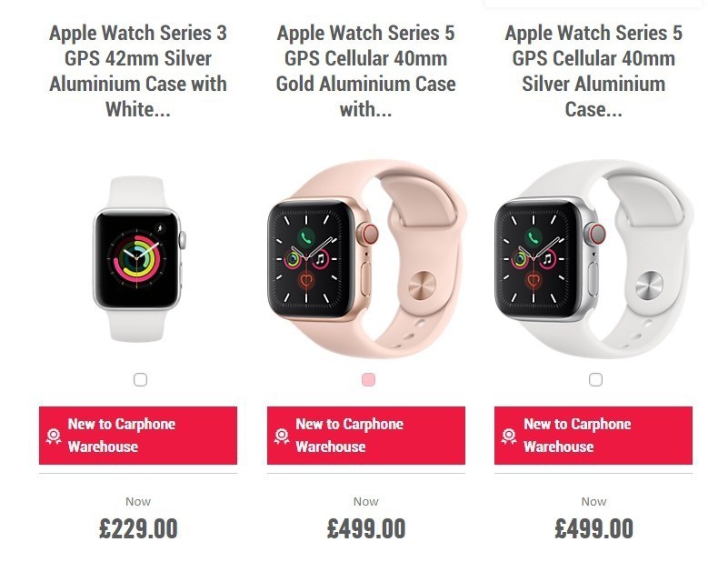 Carphone Warehouse Offers from 4 January