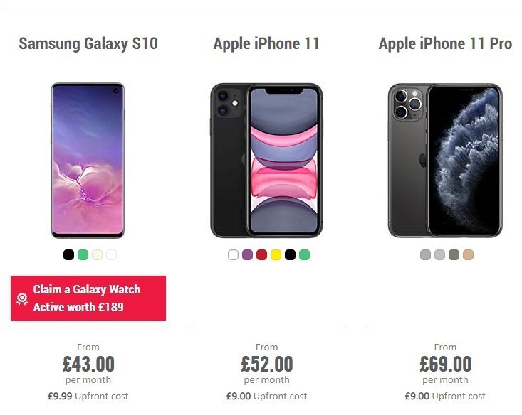 Carphone Warehouse Offers from 4 January