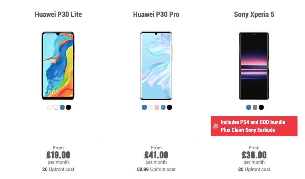 Carphone Warehouse Offers from 23 January