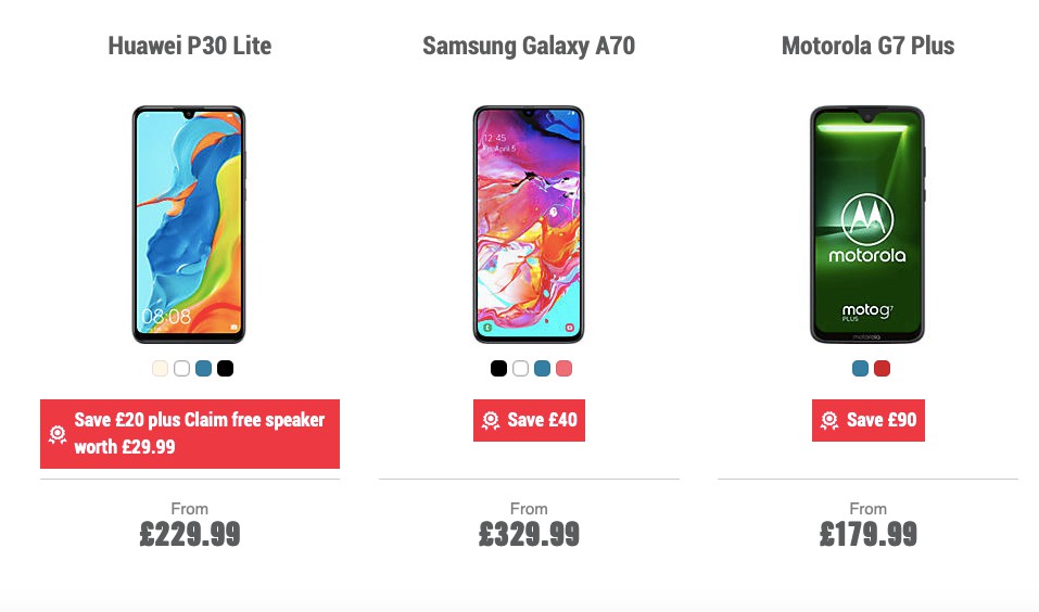 Carphone Warehouse Offers from 23 January