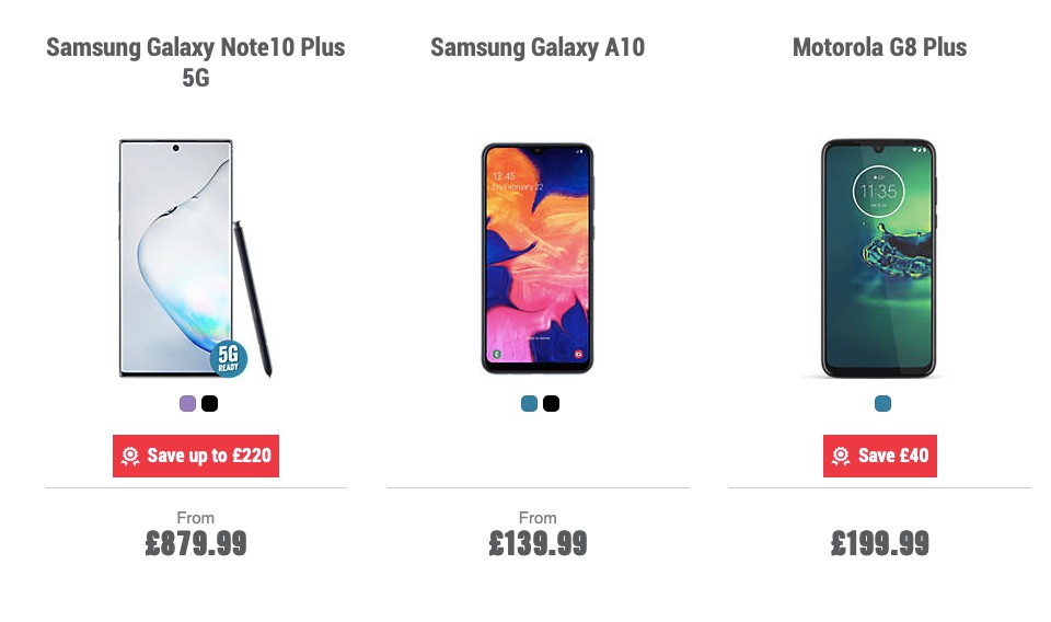 Carphone Warehouse Offers from 23 January