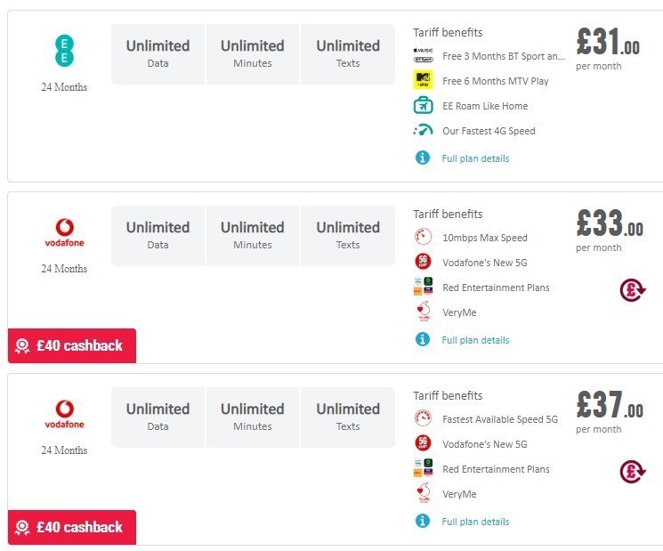 Carphone Warehouse Offers from 26 February