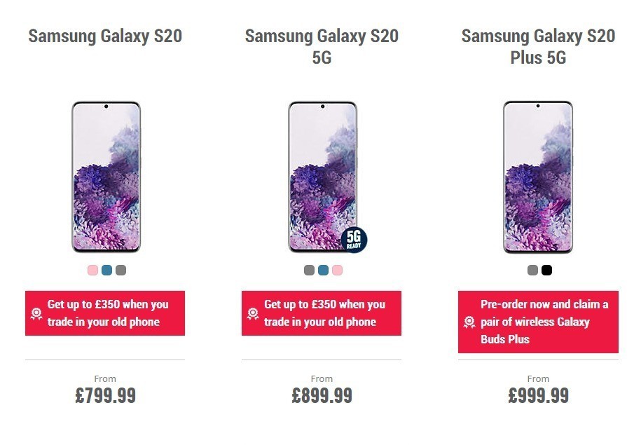 Carphone Warehouse Offers from 26 February