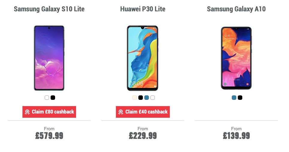 Carphone Warehouse Offers from 19 March