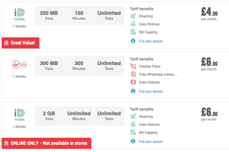 Carphone Warehouse Offers from 19 March