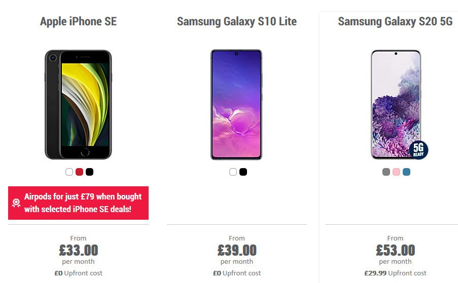 Carphone Warehouse Offers from 15 June