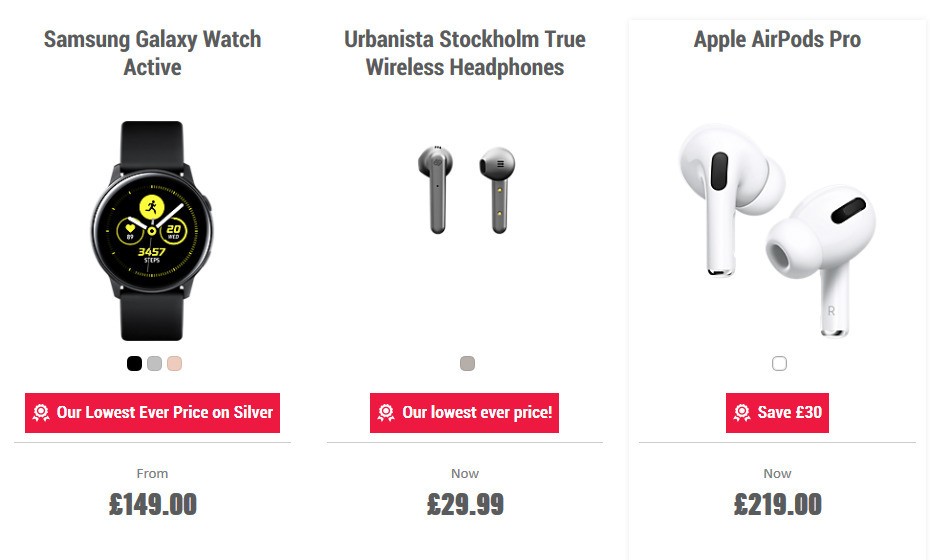 Carphone Warehouse Offers from 16 July