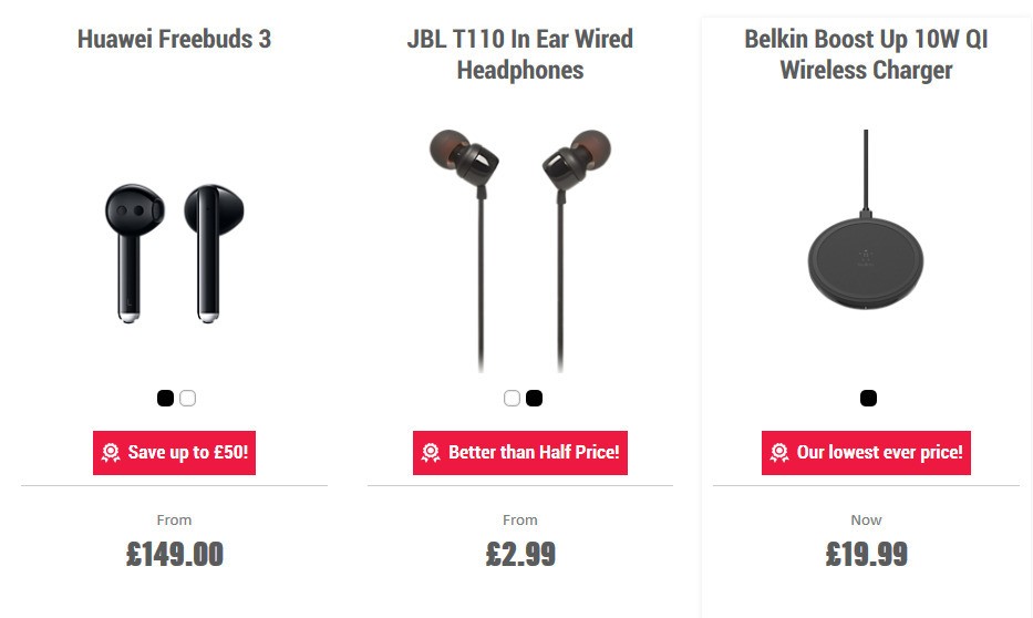 Carphone Warehouse Offers from 16 July