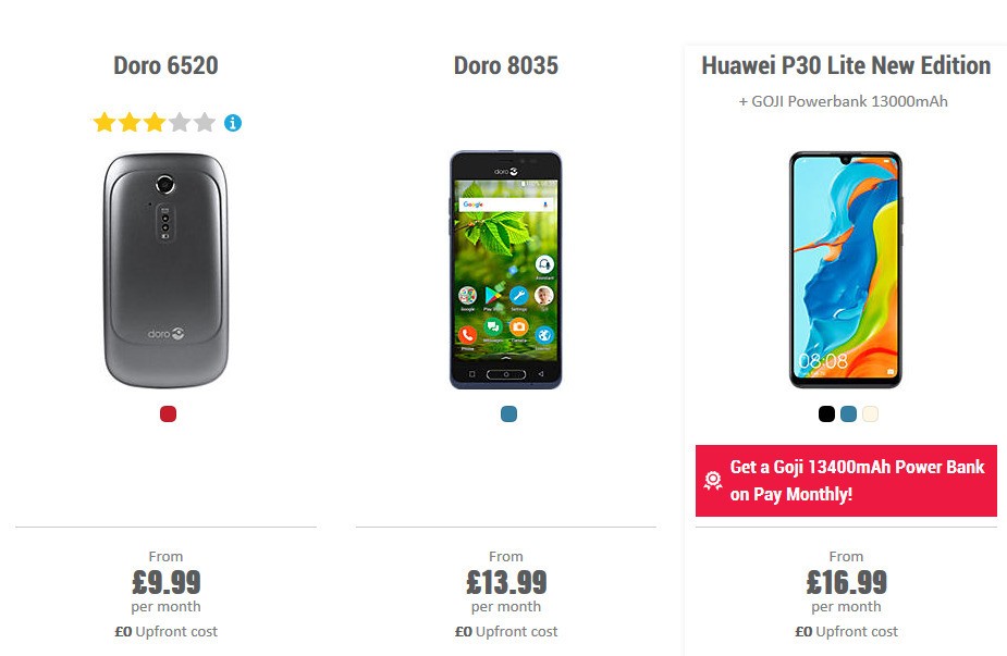 Carphone Warehouse Offers from 16 July