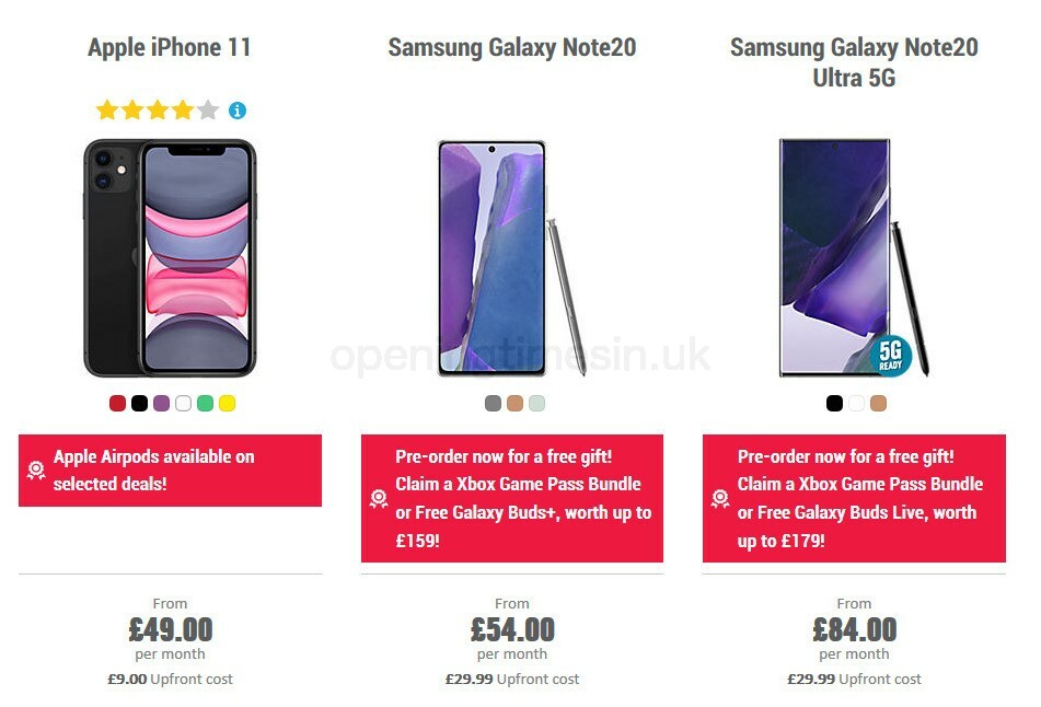Carphone Warehouse Offers from 14 August